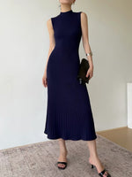 Load image into Gallery viewer, Sleeveless Ribbed Midi Dress [2 Colours]
