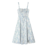 Load image into Gallery viewer, Gigi Floral Dress in Blue
