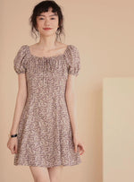 Load image into Gallery viewer, [Ready Stock] Floral Blouson Sleeve Dress in Print
