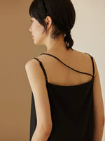 Load image into Gallery viewer, 2-Way Slip Dress in Black
