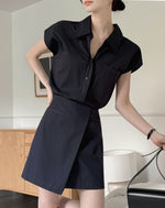 Load image into Gallery viewer, Korean Lyssen Mid Shirt Dress [2 Colours]

