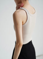 Load image into Gallery viewer, Classic Padded Stretch Tank Top [5 Colours]
