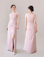 Load image into Gallery viewer, Satin Evening Maxi Dresses in Pink [8 Styles]
