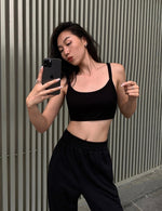 Load image into Gallery viewer, Classic Padded Cropped Cami [2 Colours]
