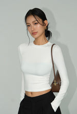 Load image into Gallery viewer, Classic Cropped Long Sleeve Top [4 Colours]
