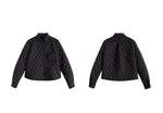 Load image into Gallery viewer, Quilted Collar Jacket in Black
