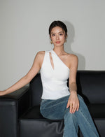 Load image into Gallery viewer, Toga Cutout Ribbed Top [3 Colours]
