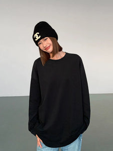 Classic Oversized Long Knit Top [3 Colours]