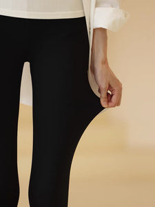 Classic Breathable Workout Leggings in Black
