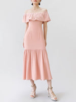 Load image into Gallery viewer, Joie Off Shoulder Flute Dress [2 Colours]
