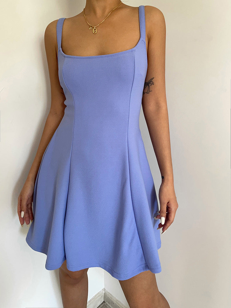 Tie Back Skater Dress [4 Colours]