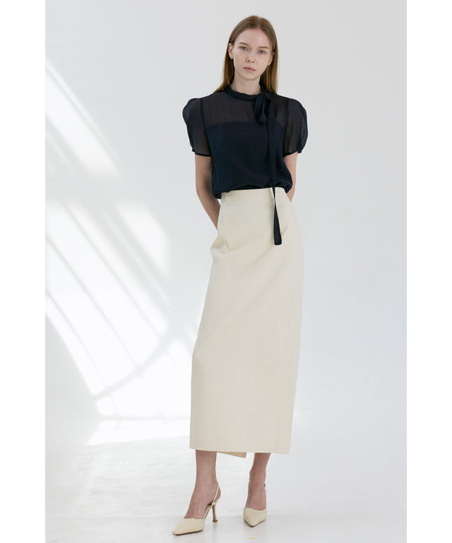 *Limited Edition* Korean Beau Tencel Blouse [3 Colours]