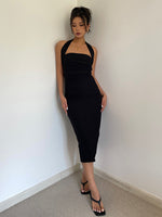 Load image into Gallery viewer, Halter Bodycon Midi Dress [5 Colours]

