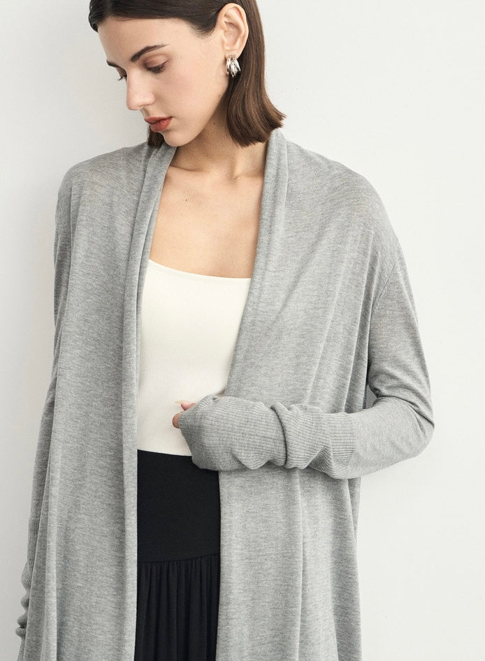 Tencel Open Drape Cardigan [2 Colours]