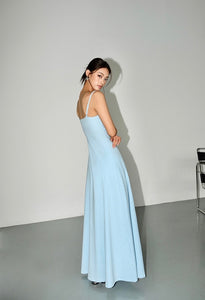 Padded Square Neck Maxi Dress [2 Colours]