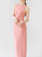 Load image into Gallery viewer, Caelin Side Shirring Maxi Tank Dress [2 Colours]
