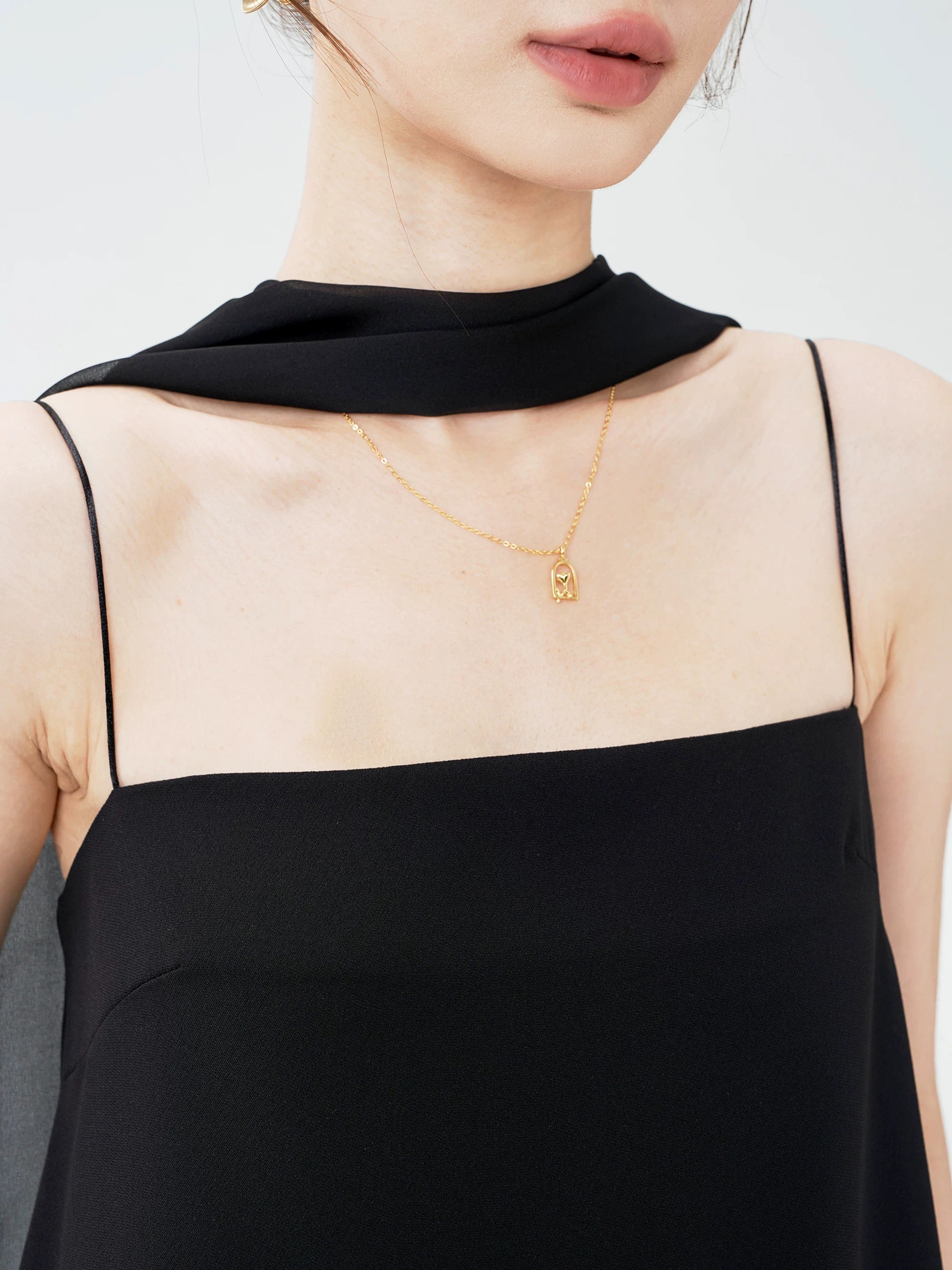 Tencel Blend Cami Pocket Dress + Detachable Sash [2 Colours]