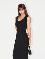 Load image into Gallery viewer, Braid Detail Stretch Dress [2 Colours]
