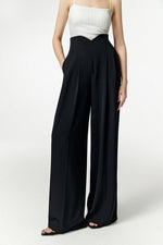 Load image into Gallery viewer, [Ready Stock] High Waist Curve Trousers
