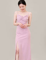 Load image into Gallery viewer, Twist Cami Slit Dress [3 Colours]
