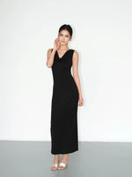 Load image into Gallery viewer, 2-Way Modal Stretch Maxi Dress [2 Colours]
