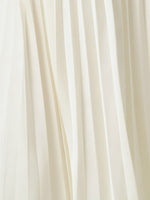 Load image into Gallery viewer, Pleated Twist Cami Maxi Dress in White
