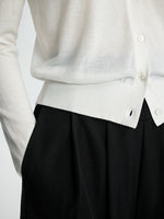 Load image into Gallery viewer, Tencel Light Cardigan in White
