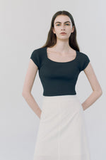 Load image into Gallery viewer, Korean Domanite Cutout Back Knit Top [4 Colours]
