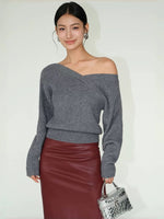 Load image into Gallery viewer, Multi-Way Off Shoulder Sweater [3 Colours]
