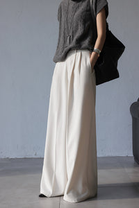 Wide Flare Leg Trousers [2 Colours]