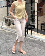 Load image into Gallery viewer, Korean Tencel Vest Top + Neck Tie [4 Colours]
