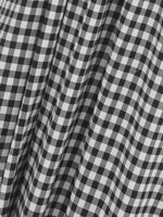 Load image into Gallery viewer, Gingham Pocket Maxi Dress in Black
