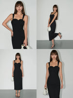 Load image into Gallery viewer, Padded Bustier Tailored Dress [2 Colours]
