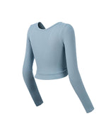 Load image into Gallery viewer, Twist Cropped Top in Mint Green
