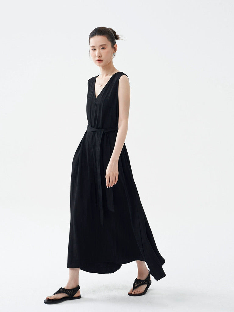2 Way Pocket Maxi Dress [2 Colours]