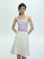 Load image into Gallery viewer, Tailored Flare Slip Skirt [2 Colours]
