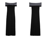 Load image into Gallery viewer, Contrast Off Shoulder Twist Dress [2 Colours]
