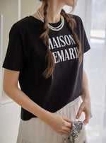 Load image into Gallery viewer, Korean Maison Graphic Tee [7 Colours]
