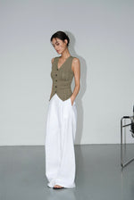 Load image into Gallery viewer, Linen Wide Leg Trousers [2 Colours]
