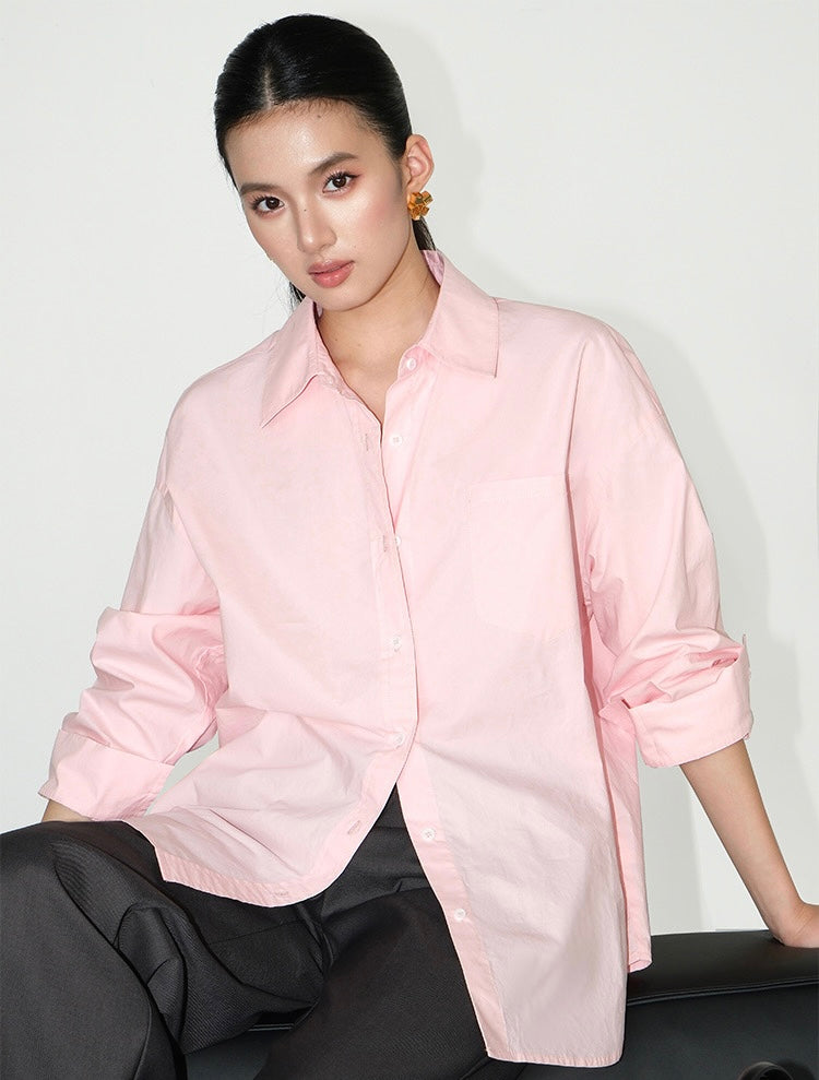 Classic Oversized Pocket Shirt [2 Colours]