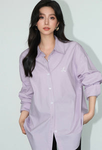 Embroidered Logo Pocket Shirt [6 Colours]