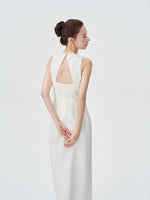 Load image into Gallery viewer, Cutout Back Pocket Slit Shift Dress [2 Colours]

