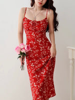 Load image into Gallery viewer, Lydian Floral Cami Midi Dress [2 Colours]
