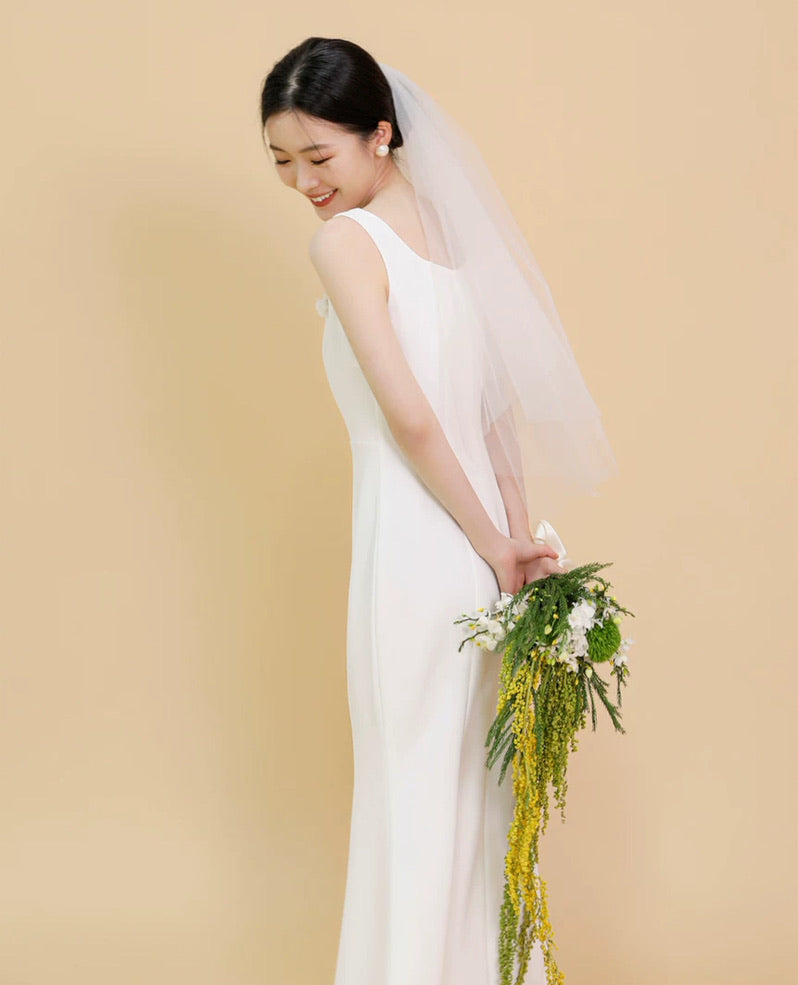 Classic Wedding Veil - Mid