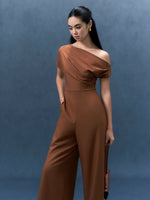 Load image into Gallery viewer, Toga Pocket Maxi Jumpsuit in Brown
