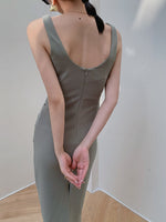 Load image into Gallery viewer, Square Neck Midi Shift Dress [4 Colours]
