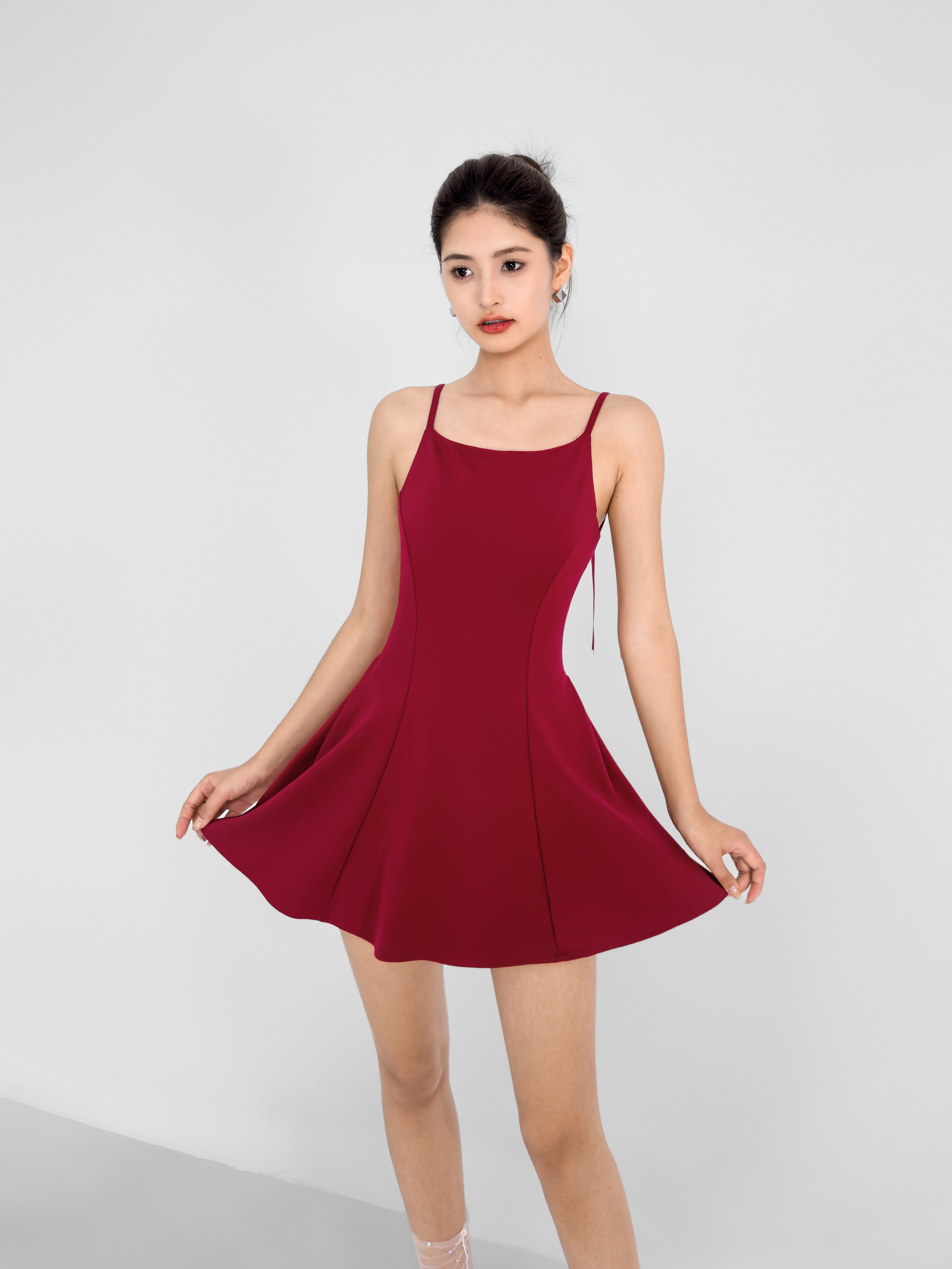 Ribbon Mini Dress [3 Colours]