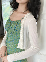 Load image into Gallery viewer, Floral Cami Mini Dress in Green
