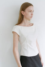 Load image into Gallery viewer, Korean Rumi Tailored Top [2 Colours]
