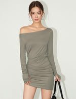 Load image into Gallery viewer, 2-Way Stretch Toga Top/Dress [2 Colours]
